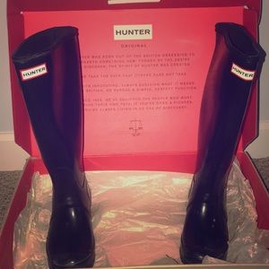 HUNTER BOOTS WITH ORIGINAL BOX